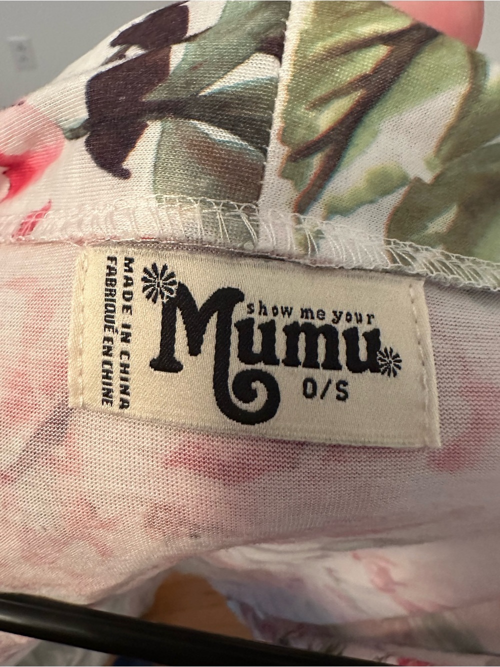 Show Me Your MuMu Floral Open-Front Kimono in Pink & Green - Picture 5 of 5